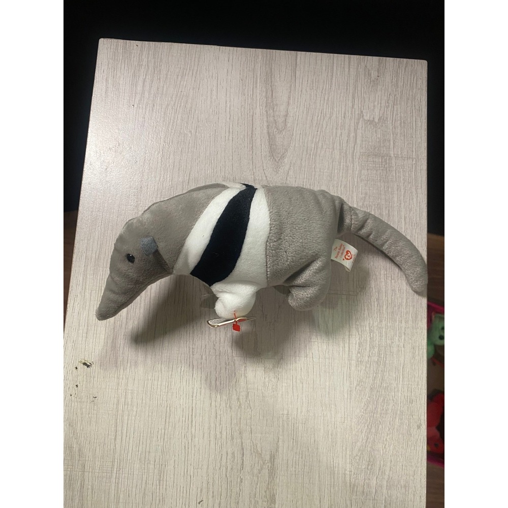 Ty Beanie Baby Ants Anteater 1997‎ Plush With Hang Tag Retired
